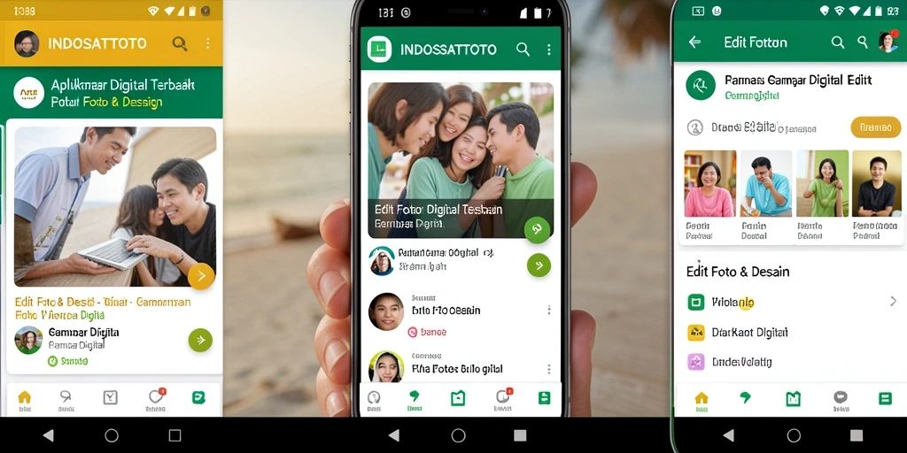 Tampilan antarmuka aplikasi INDOSATTOTO untuk Gambar Digital.