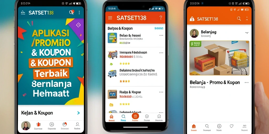 Antarmuka aplikasi SATSET138 yang menarik dan fungsional.